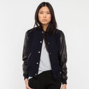 APC Wool/Leather Bomber